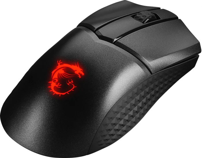 MSI Clutch GM31 Lightweight Wireless Gaming Mouse schwarz, USB
