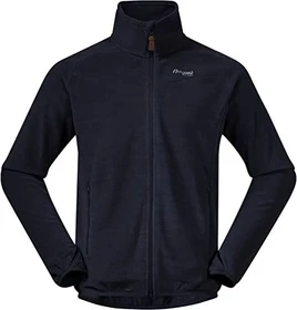 Bergans Hareid Fleece NoHood Funktionsjacke dark navy (Herren)
