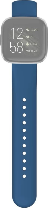 Hama Ersatzarmband für Versa 2 Silikon blau