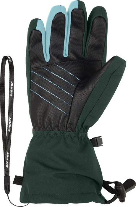 Ziener Laval AS Skihandschuhe dark jungle (Junior)