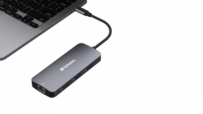 Verbatim USB-C Pro Multiport Hub CMH-09, USB-C 3.1 [Stecker]