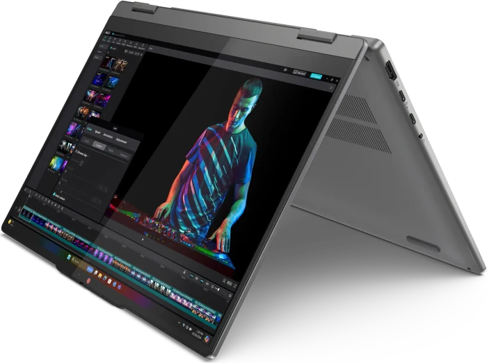 Lenovo IdeaPad 5 2-in1 14Q8X9, Luna Grey, Snapdragon X - X1-26-100, 16GB RAM, 512GB SSD, DE