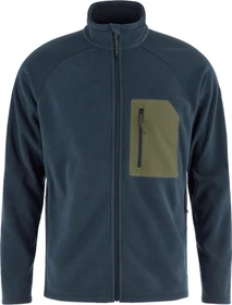 Fjällräven Kaipak Fleece Funktionsjacke dark navy/laurel green (Herren)
