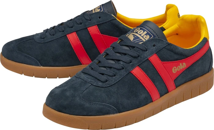 Gola Hurricane Suede navy/red/sun/gum (Herren)