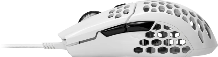 Cooler Master MasterMouse MM710 Gaming Maus weiß glänzend, USB