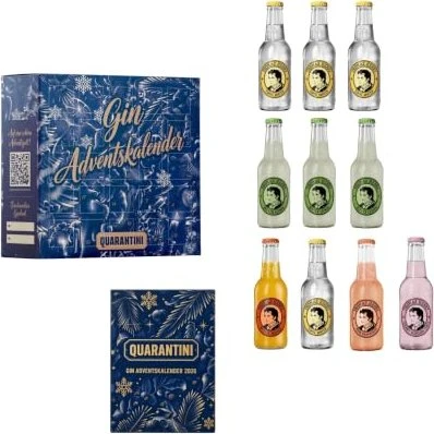Quarantini Social Gin Adventskalender 480ml (24x 20ml)