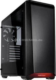 Phanteks Eclipse P400 Tempered Glass Edition, schwarz, Glasfenster