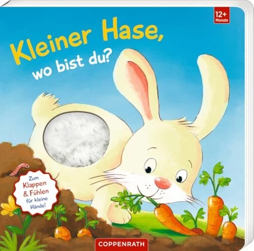 Coppenrath Mein erstes Guckloch-Fühlbuch Kleiner Hase, wo bist du?