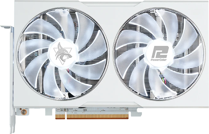 PowerColor Hellhound Radeon RX 6650 XT Spectral White, 8GB GDDR6, HDMI, 3x DP