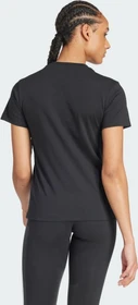adidas Loungewear Essentials Logo T-Shirt kurzarm schwarz/weiß (Damen)