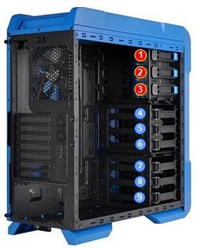 Thermaltake Chaser A31 Thunder Edition, Acrylfenster