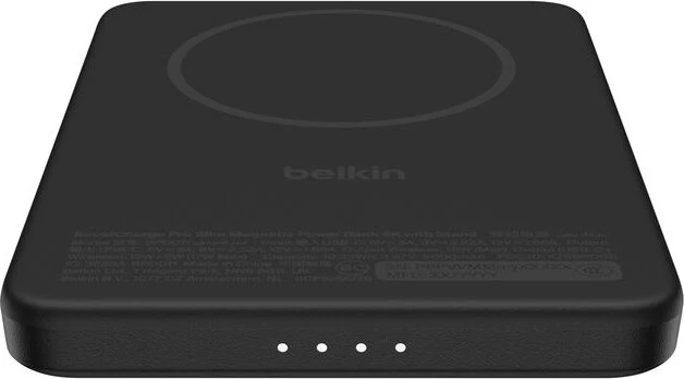 Belkin BoostCharge Magnetische Powerbank mit Qi2 5000mAh schwarz