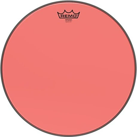 Remo Emperor Colortone Red 15"