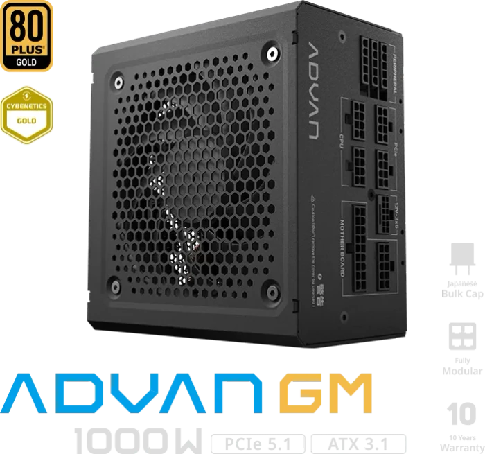 FSP ADVAN GM 1000W, ATX 3.1