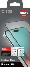 SBS Mobile Full Cover Glass Screen Protector für Apple iPhone 16 Pro