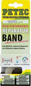 Petec high performance Reparaturband transparent/weiß, Gewebeband, 25mm/3m, 1 Stück