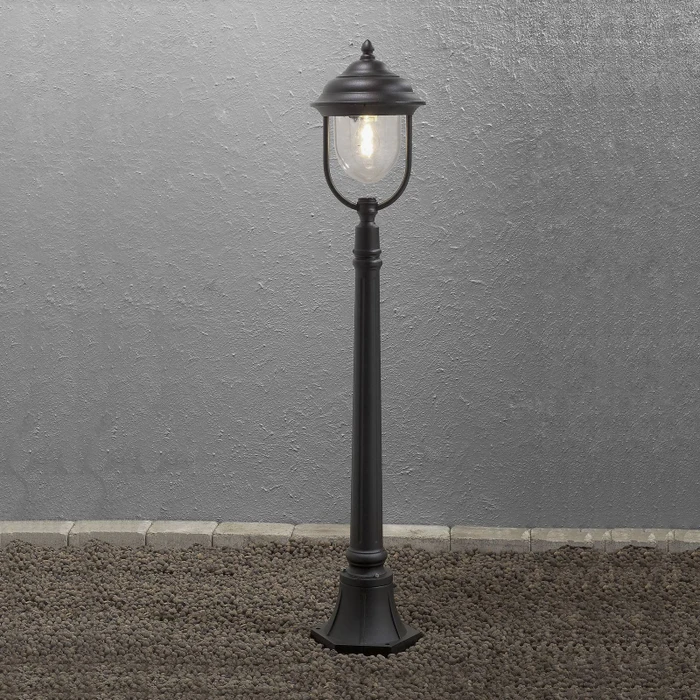 Konstsmide Parma 118cm Wegeleuchte schwarz