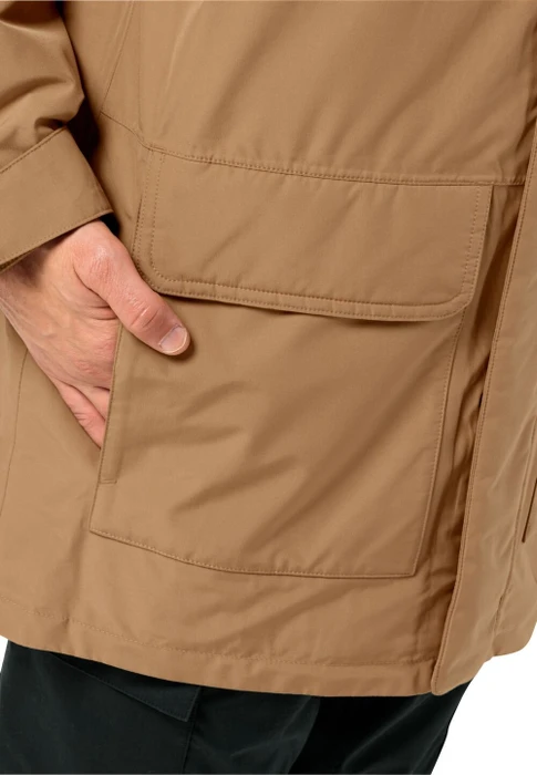 Jack Wolfskin Winterlager Funktionsmantel chipmunk (Herren)