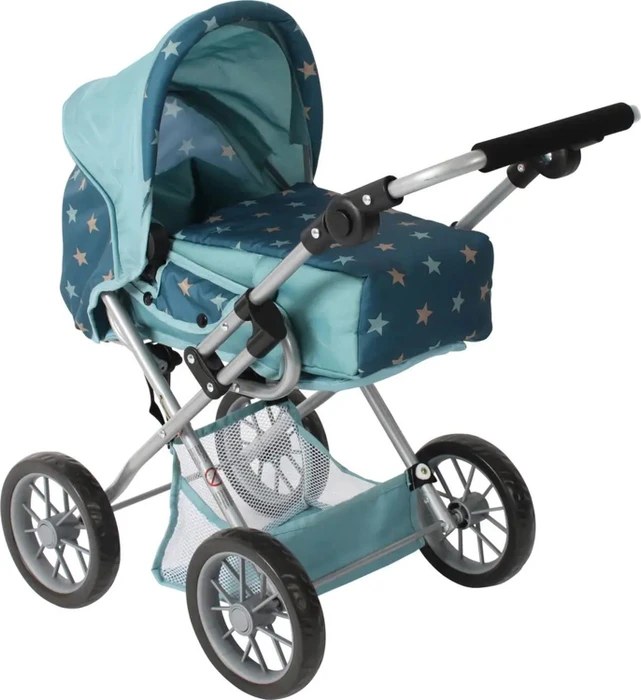 Bayer Chic 2000 Leni Kombipuppenwagen Sternchen türkis