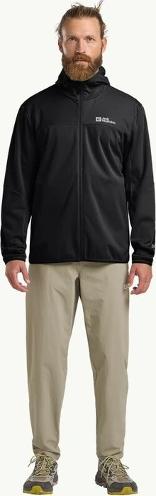 Jack Wolfskin Feldberg Hoody Funktionsjacke schwarz (Herren)