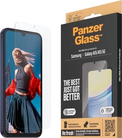 PanzerGlass Screen Protector Ultra-Wide Fit with EasyAligner für Samsung Galaxy A15/A15 5G