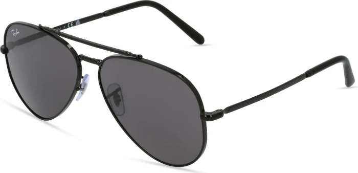 Ray-Ban RB3625 New Aviator 62mm schwarz/grau
