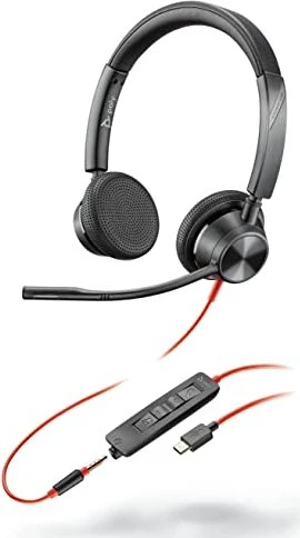 Poly Blackwire 3325, Microsoft, USB-C