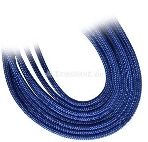 BitFenix Alchemy 8-Pin PCIe Verlängerung 45cm, sleeved blau/blau