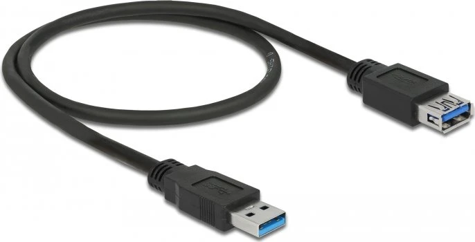 DeLOCK USB-A 3.0 Verlängerungskabel, 0.5m