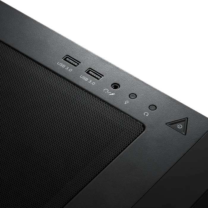 ADATA XPG Starker Air, schwarz, Glasfenster