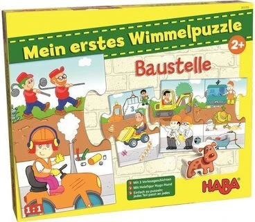 HABA Mein erstes Wimmelpuzzle - Baustelle