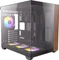 Antec CX800 Wood ARGB, schwarz/braun, Glasfenster Vorschaubild