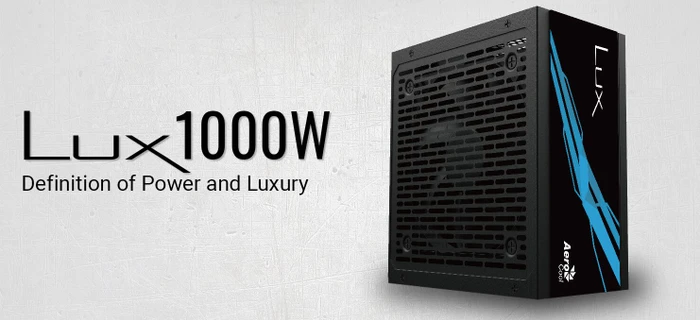 AeroCool Lux 1000W, ATX 2.4
