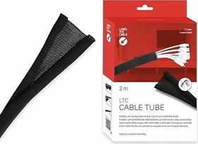 LABEL THE CABLE LTC Cable Tube Kabelschlauch, 2m, schwarz