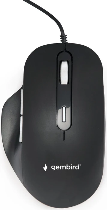 Gembird Optical Mouse 6B-02 schwarz, USB