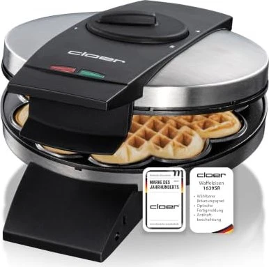 Cloer 1639SR Waffeleisen