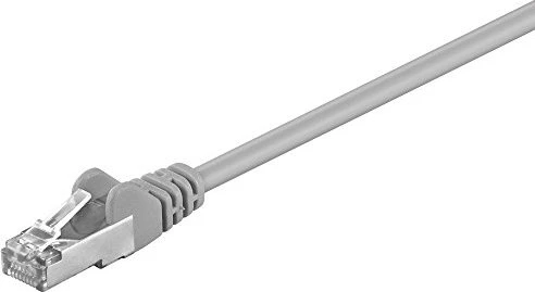 goobay Patchkabel, Cat5e, F/UTP, RJ-45/RJ-45, 3m, grau