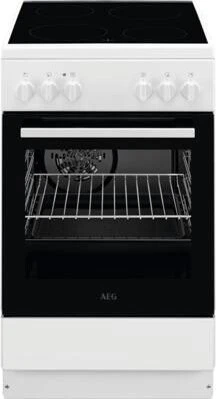 AEG Electrolux CCB54090BW Elektroherd mit Glaskeramik-Kochfeld