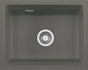 systemceram Kara 50 U Unterbau Becken mittig lava
