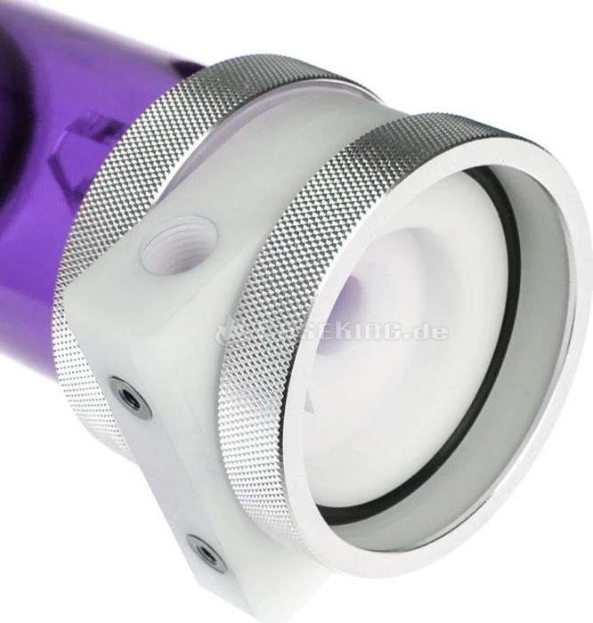 PrimoChill CTR Phase 2 120mm Laing D5, Acetal weiß, violett