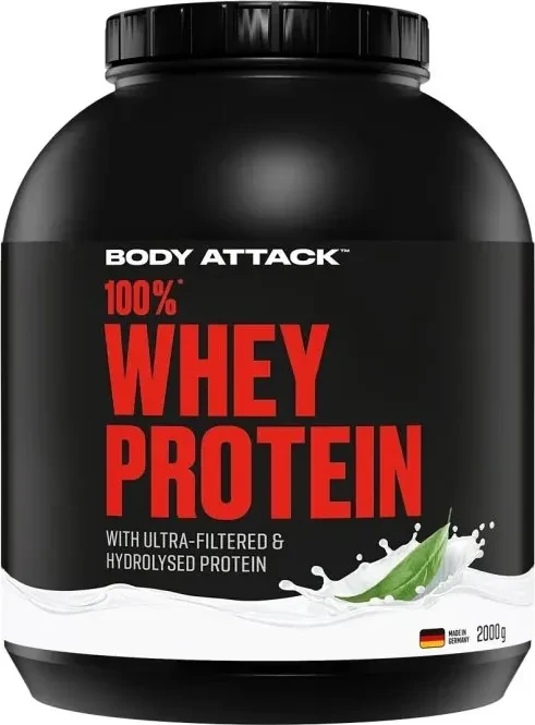 Body Attack 100% Whey Protein Natural 2kg