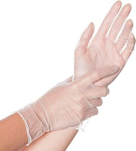 Franz Mensch Hygonorm Vinyl Ideal Light Einweghandschuhe XXL weiß, 100 Stück