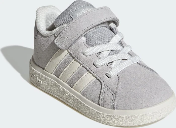 adidas Grand Court 2.0 grey two/off white/cloud white (Junior)