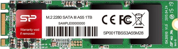 Silicon Power Ace A55 128GB, M.2 2280 / B-M-Key / SATA 6Gb/s