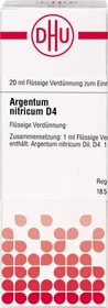 DHU Argentum Nitricum D4 Dilution, 20ml