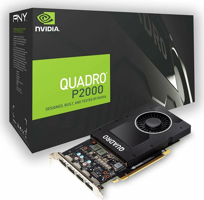 PNY Quadro P2200, 5GB GDDR5X, 4x DP