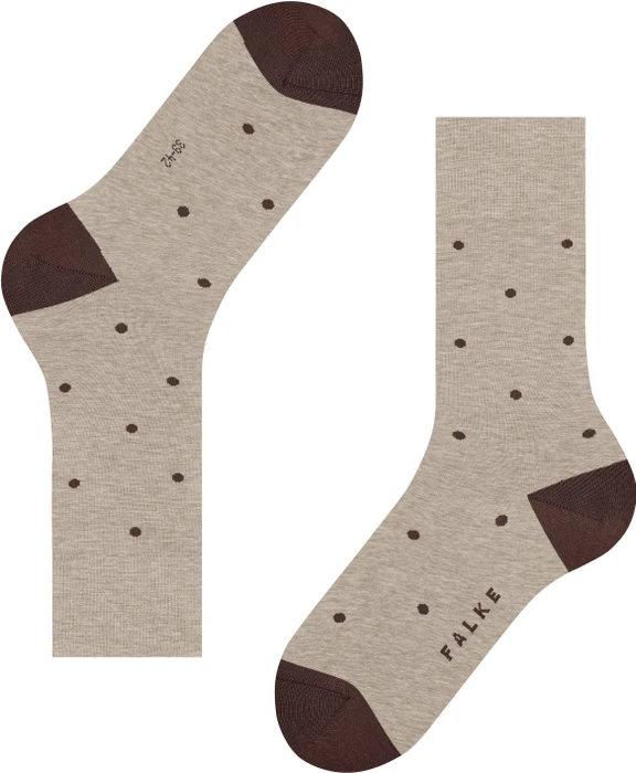 Falke Dot Socken taupe mel. (Herren)