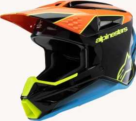 Alpinestars S-M3 Jugendliche Fray schwarz/orange/gelb