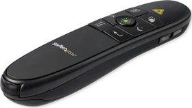 StarTech Wireless Presentation Remote with Green LaserPointer, schwarz, USB-A