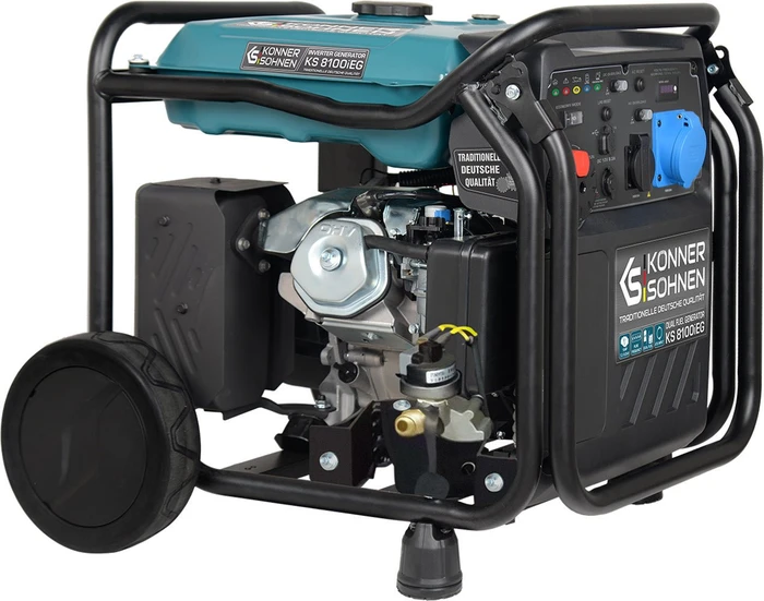 Könner & Söhnen KS 8100iEG Hybrid Flüssiggas/Benzin-Stromerzeuger